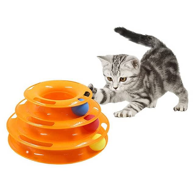 cat tower toy